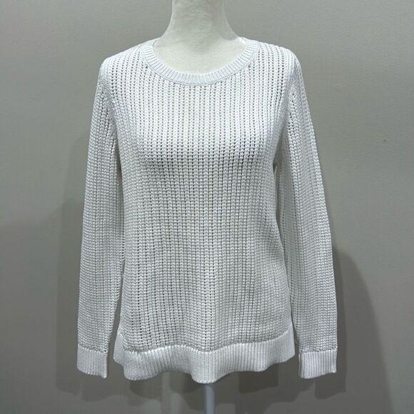 Talbots Open Stitch Sweater Petite Size Medium - Picture 1 of 4